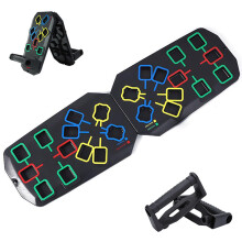 20-in-1 Push-Up Board, Multifunctional Muscle Trainer with Color-Coded Grip Handles for Home Fitness and Strength Training