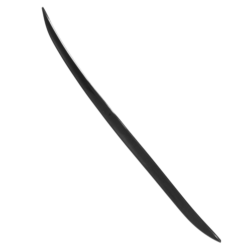 Car Spoiler Rubber Carbon Fiber Pattern 120X4cm Aerodynamic Tail Wing 4981340258923