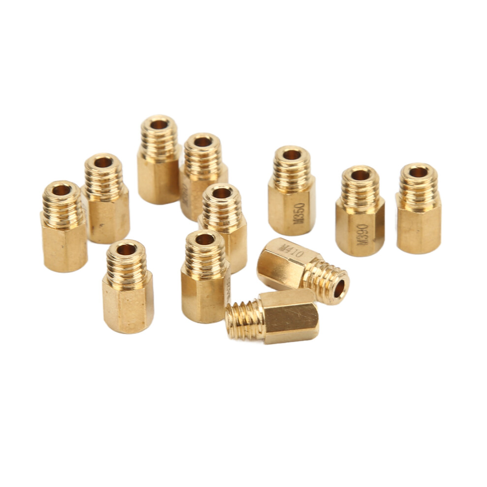 Set Of 12 Carburetor Main Jets Nozzles For Mikuni Vm Tm Tmx Models 8451340258842