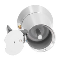 Cafetière moka en acier inoxydable pour plaque de cuisson 2 tasses 100 ml