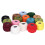 Vibrant 16Pcs Crochet Cotton Thread for DIY Crafts & Projects 15