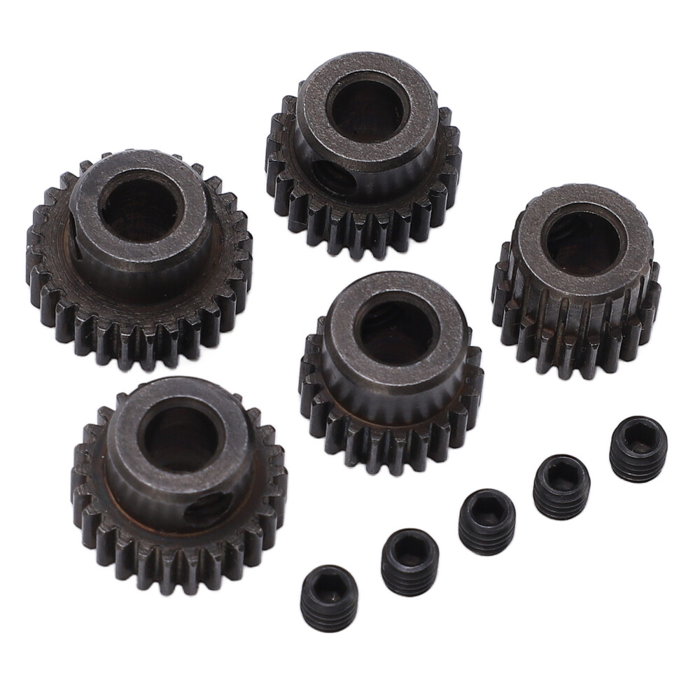 5Pcs 48Dp Motor Gear Set For 1/10 Rc Trucks 20T-28T 5Mm Shaft 5011340261650