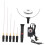 Handheld Electric Foam Cutter Kit 24W Adjustable Temp Black with 5 Tips 11