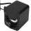 Modelo USB Mini 2.0ch Altavoz con cable ABS Negro 10