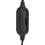 Modelo USB Mini 2.0ch Altavoz con cable ABS Negro 9