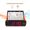 STC-3000 30A Control de temperatura CA220V negro 8.9x6.3x3.5cm 8