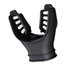 Silicone Snorkeling Mouthpiece Regulator Tube Comfortable Dive Gear Black White Accessories for Free Diving