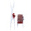 Light Up Reindeer and Sleigh Christmas Decoration 5