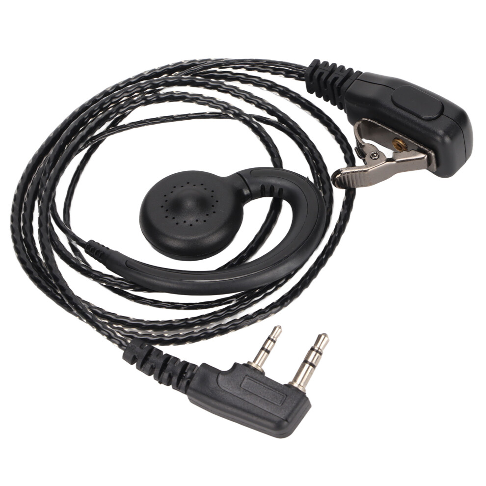 Rotatable G Shape Earpiece For Tyt Baofeng Flexible Ptt Control 7891340266187