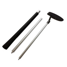 Portable Travel Putter 87cm Black Golf Club for Christmas Birthday New Year Gift Compact Design Lightweight Style