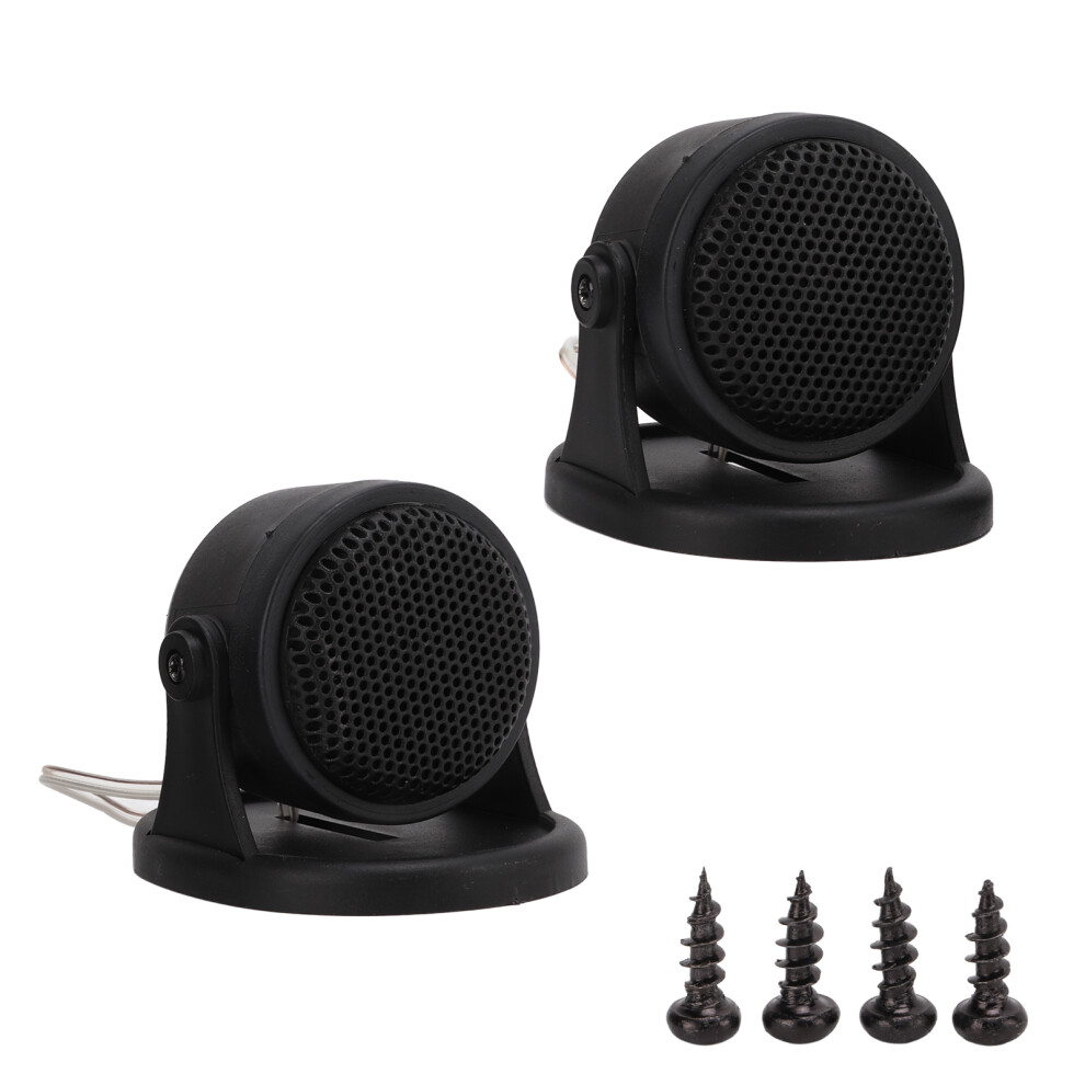 Mini Car Dome Tweeters 101Db, 5Â20Khz, 4Î©, 20W Black 4261340266464
