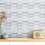 Living And Home 10Pcs Self-Adhesive Wall Tile Stickers 1
