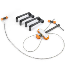 Metal Portable Compound Arch Press for Outdoor Tuning, Universal Composite Quad Throw Arm Holder, Hunting Shooting Gear