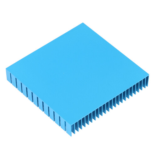 Dissipatore in alluminio 120x120x20mm Blu HighPower 1