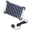 Kit de fuente solar de 10V 5W, panel de 27,5 x 17,5 cm, ABS 13