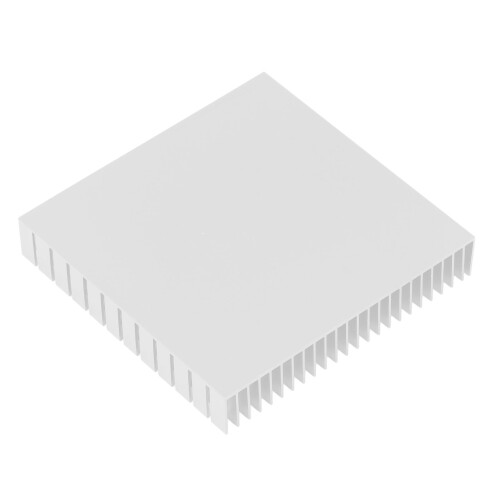 Disipador de aluminio 120x120x20mm Blanco 1