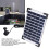 Kit de fuente solar de 10V 5W, panel de 27,5 x 17,5 cm, ABS 11