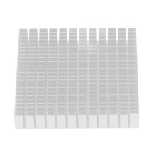 Disipador de aluminio 120x120x20mm Blanco