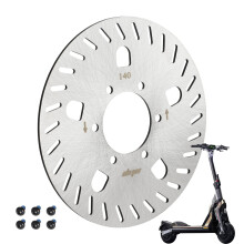 140mm Brake Disc for Segway Ninebot GT1 GT2 Stainless Steel Replacement Parts for Electric Scooter Modifications
