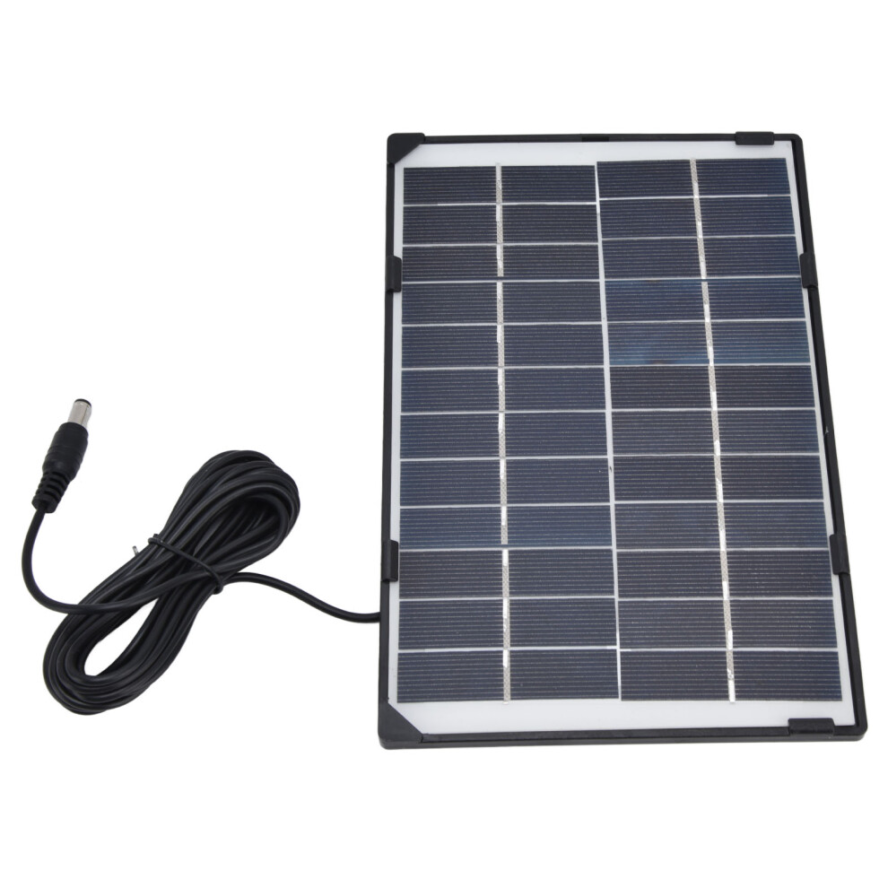 Dc5521 6W 12V Solar Panel Charger For Low Power Devices, Size 137X210mm 4611340272482