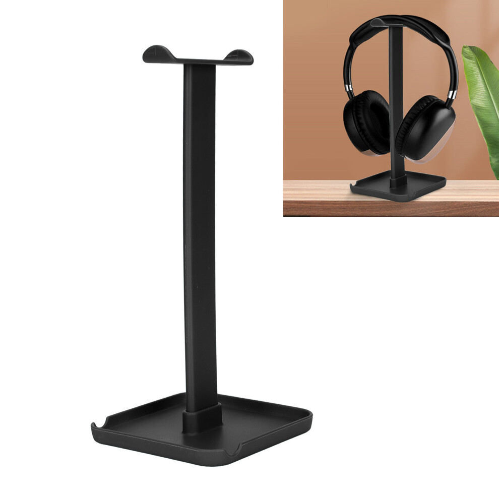 Multifunctional Abs Headphone Stand Z1 Space Saving Durable Black 6901340273779
