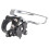 9/10 Speed MTB Front Derailleur 30.8/31.8/34.9mm Clamp Adjustable 1