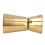 Jigger de doble cara de 25/50 ml, acero inoxidable dorado 4