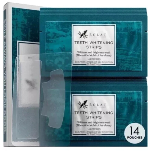 Eclat Teeth Whitening Strips | 14 Treatments for White Smile