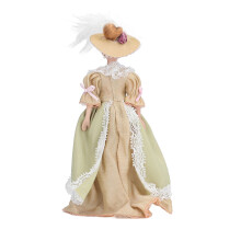 Soporte cerámico de 16 cm para figura de personaje de casa de muñecas