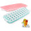 Small Ice Cube Trays with Lid,for Freezer with Lid,2 Pack Easy-Release 1