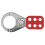 Hasp di blocco da 38 mm/1,5 in, hasp a 6-fori + lucchetto 11