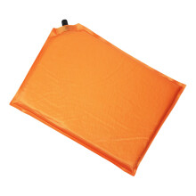 Air Seat Cushion Inflatable Cushion Waterproof Travel Cushion Orange For Wheelchair Airplane Stadium Camping Hiking