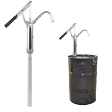 Oil Pump Hand Pump for Oil Barrel, Manual Lever Transfer Pump for Kerosene, Gear Oil, Engine Oil, 20 L/min Flow Rate