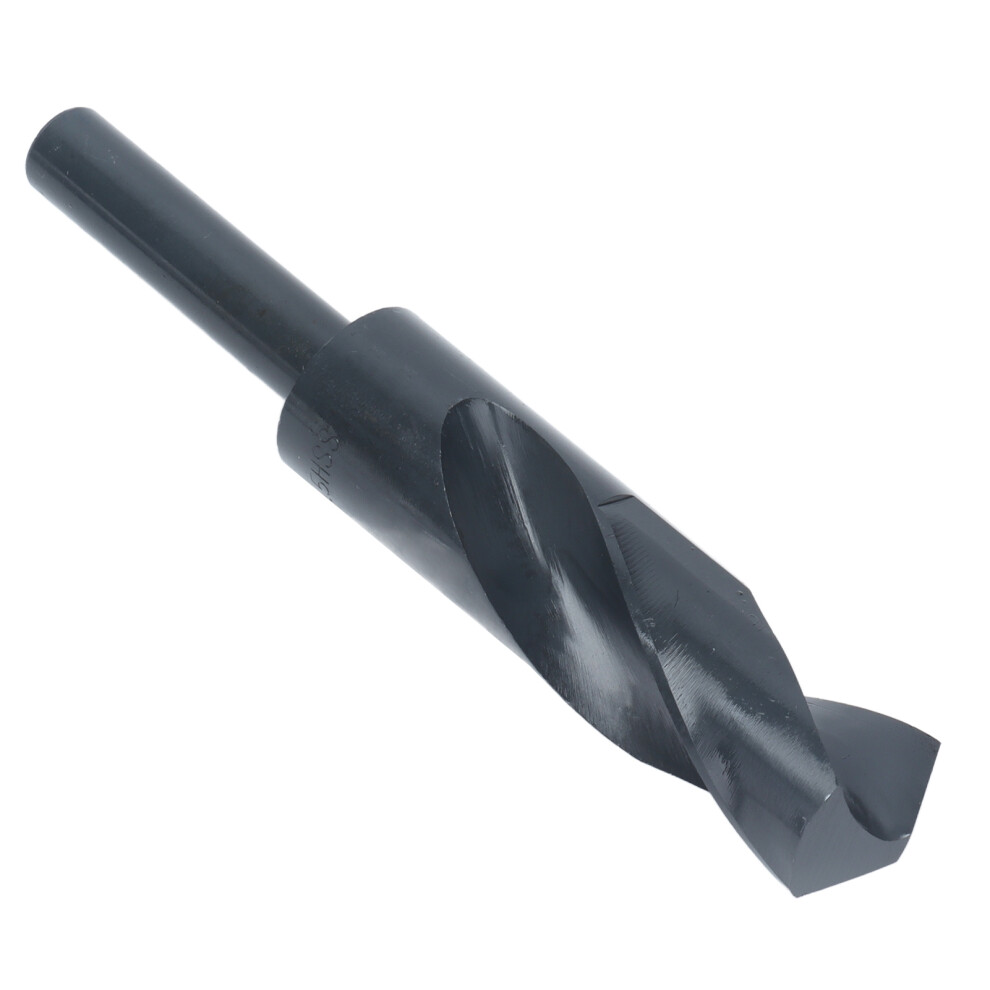 1/2In Shank Drill Bit 24.5Mm Hss Spiral Chip Removal Black Coated 3721340276722