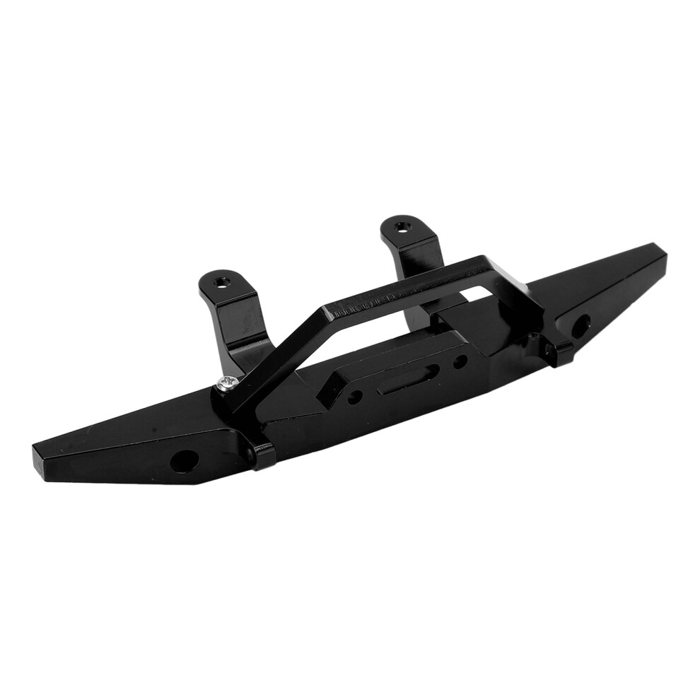 Aluminium Front Bumper For Mn D90 D91 Rc Car 1/12 Black 4021340278078