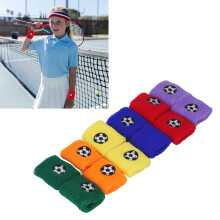 12 Stück Sport-Handgelenkbandagen Feuchtigkeitsabsorbierend Rutschfest Atmungsaktiv Weich Handgelenk-Sweatbänder für Kinder Fußball Basebal
