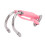 Double Dual Drift Hook, inox 316, rose, 124 g avec ligne 4