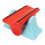 2-teiliges Psoas-Release-Werkzeugset Rot/Blau ABS 4
