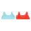 2-teiliges Psoas-Release-Werkzeugset Rot/Blau ABS 15