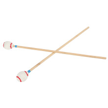 2Pcs Comfortable Yarn Mallets Medium Hard for Marimba Instruments