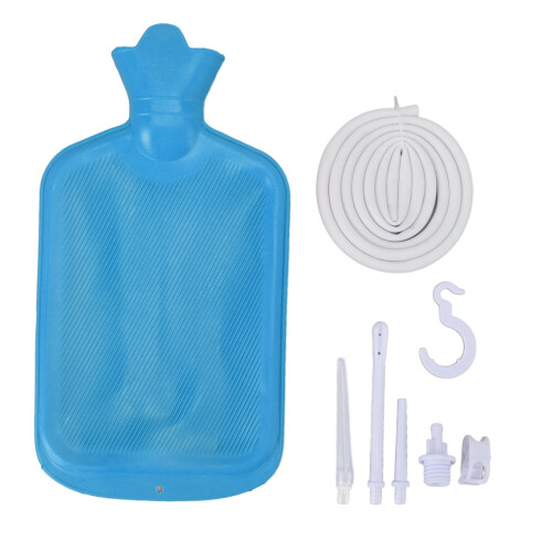 Smokitcen Einlauf-Set 2 L, 33  18 cm, 5,0 ft blauer Schlauch 1