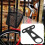 Off Basket General Vehicle Mount Bicycle Basket Mounting Bracket for Front Light and Auxiliary Use, Black Easy Installation 2