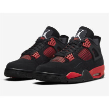 (UK6=EUR39) Air Jordan 4 Red Thunder Womens Men's Adult Kids AJ4