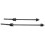 RISK 1 Pair MTB Bicycle Hub Skewers Titanium Alloy Axle Quick Release Black 9