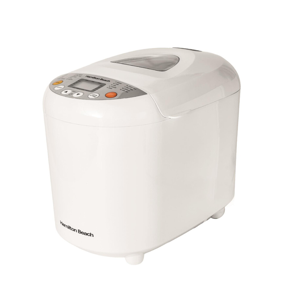 Hamilton Beach, Breadmaker, Quick Bake, 550W, White, HB8103BMW