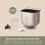 Hamilton Beach Hamilton Beach, Breadmaker, Quick Bake, 550W, White, HB8103BMW 10