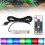 USB Micro Aquarium Light 9.9x2.1cm Colorful LED Fish Tank Lamp 15