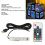 USB Micro Aquarium Light 9.9x2.1cm Colorful LED Fish Tank Lamp 12