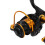 HM-2000S Mulinello da spinning 9,6 oz 4+1BB Nero/Giallo 10
