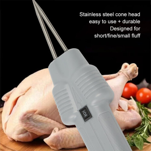 Efficient Chicken Puller Electric Quick Spring Clip Poultry Hair Removal Tool for Small Automatic Use 1